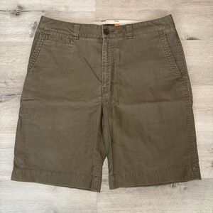 Quiksilver Casual Shorts Men's Size 34 X 21 Army Green Surf Skate Skateboard